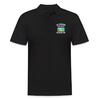 Aquarium - Polo Homme - noir - Devant - Kai (181cm)