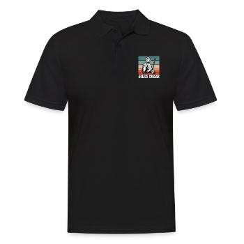 Julius Caesar Rome Italy Roman Empire - Men's Polo Shirt - black - Front - Kai (181cm)