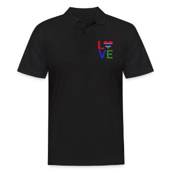 Gambie - Polo Homme - noir - Devant - Kai (181cm)