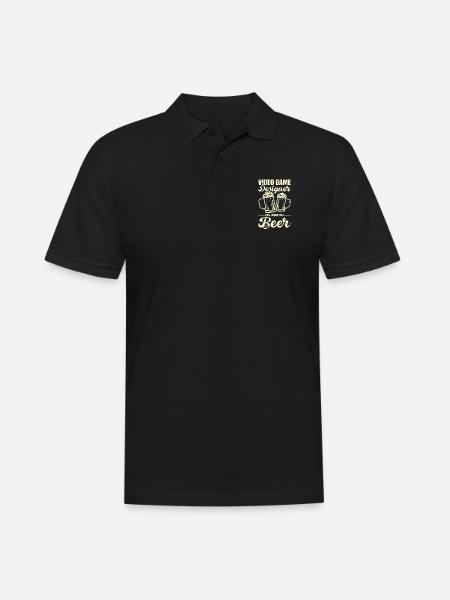 Video Game Designer - Männer Poloshirt - Schwarz