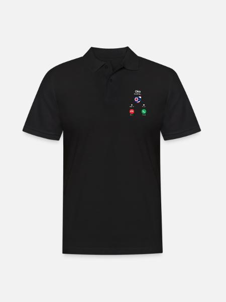 Visit to Ohio Gift - Men's Polo Shirt - black