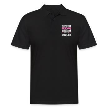 Tennessee mother gift - Men's Polo Shirt - black - Front - Kai (181cm)