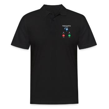 Besuch In South Carolina Geschenk - Männer Poloshirt - Schwarz - Vorne - Kai (181cm)