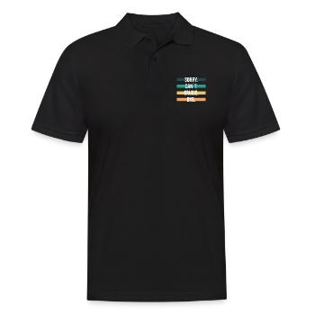 Sorry Cant Criuse Bye Kreuzfahrt Geschenk - Männer Poloshirt - Schwarz - Vorne - Kai (181cm)