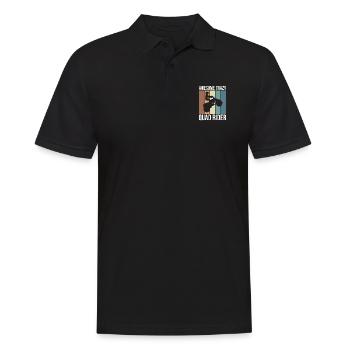 Awesome Crazy Quad Rider Shirt Gift - Men's Polo Shirt - black - Front - Kai (181cm)