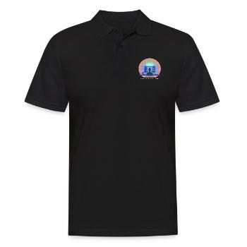 its not a bug its a feature Programmer Software - Men's Polo Shirt - black - Front - Kai (181cm)