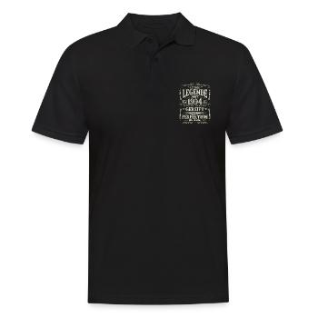 Légende depuis 1994 Cadeau d’anniversaire vintage - Polo Homme - noir - Devant - Kai (181cm)
