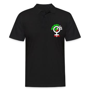 Women life freedom - Polo Homme - noir - Devant - Kai (181cm)