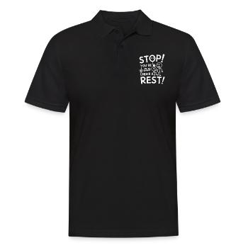 Funny Music Design For Men Women Music Teacher - Polo Homme - noir - Devant - Kai (181cm)
