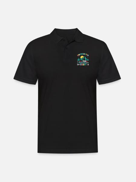 Kindergarten Das Abenteuer beginnt - Männer Poloshirt - Schwarz