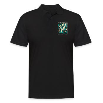 1998 Birthday 1998 Vintage 1998 Gift 1998 - Men's Polo Shirt - black - Front - Kai (181cm)