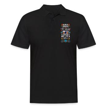 Photography Photographer Profession - Men's Polo Shirt - black - Front - Kai (181cm)