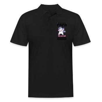 Krankenhaus Pflegefachfrau Pflegerin Geschenk - Männer Poloshirt - Schwarz - Vorne - Kai (181cm)