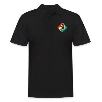 Cheval de loisir - Cheval de loisir - Équitation - Cadeau - Polo Homme - noir - Devant - Kai (181cm)