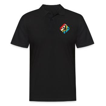 Cheval de loisir - Cheval de loisir - Équitation - Cadeau - Polo Homme - noir - Devant - Kai (181cm)