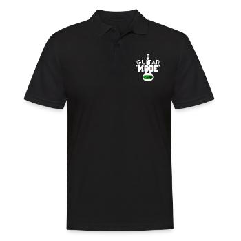Learn Guitar Accessories - Men's Polo Shirt - black - Front - Kai (181cm)