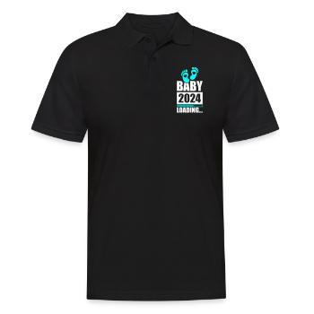 Baby 2024 Loading - Men's Polo Shirt - black - Front - Kai (181cm)
