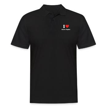Bayern basst bier bayrisch Saure Zipfel - Männer Poloshirt - Schwarz - Vorne - Kai (181cm)