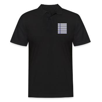 Finnland Finnische Flagge Weihnachten Geschenk - Männer Poloshirt - Schwarz - Vorne - Kai (181cm)