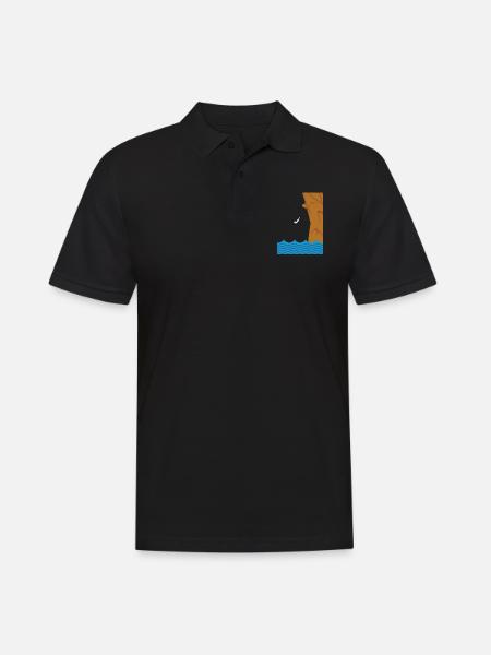 Klippenspringer Klippenspringen Geschenkidee - Männer Poloshirt - Schwarz