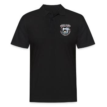 Prévisions du week-end Courtepointe Quilter Couture - Polo Homme - noir - Devant - Kai (181cm)