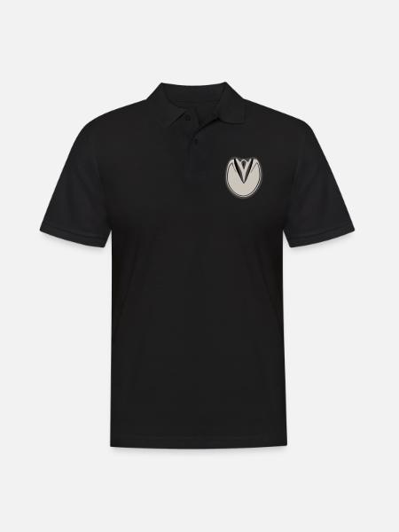 Huf Pferd für Hufpfleger - Männer Poloshirt - Schwarz