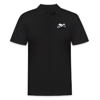 Randonnée à vélo - Polo Homme - noir - Devant - Kai (181cm)