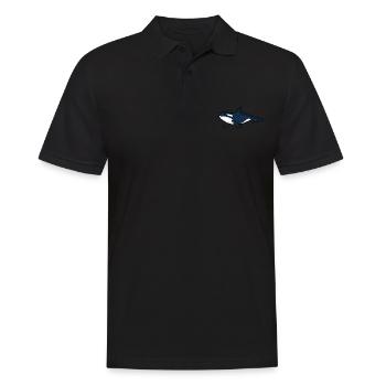 Espèces de baleines douces Pour tous les amoureux des baleines - baleines - Polo Homme - noir - Devant - Kai (181cm)