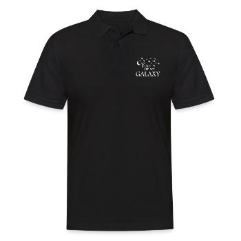 TU ES MA GALAXIE - Polo Homme - noir - Devant - Kai (181cm)
