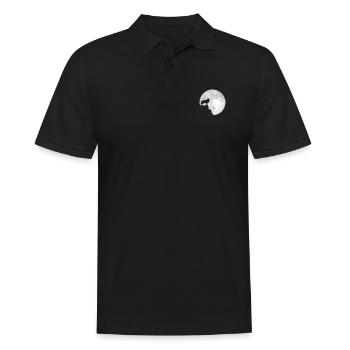 Aussie Dog Owner Full Moon Australian Shepherd - Men's Polo Shirt - black - Front - Kai (181cm)
