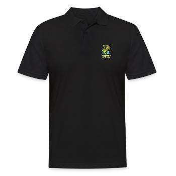 My Fishing Buddies Call Me Papa - Men's Polo Shirt - black - Front - Kai (181cm)