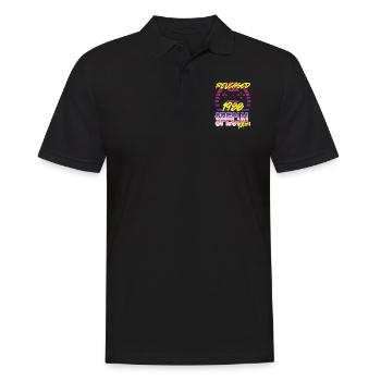 Released 1988 Special Edition - Männer Poloshirt - Schwarz - Vorne - Kai (181cm)