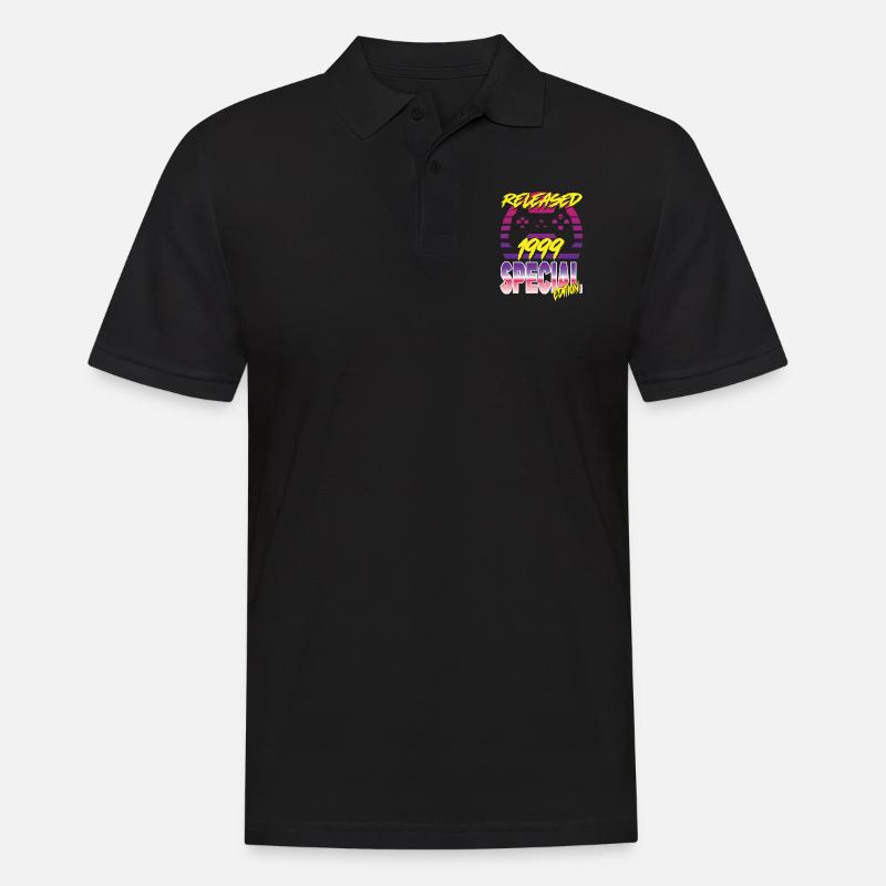 Released 1999 Special Edition - Männer Poloshirt - Schwarz