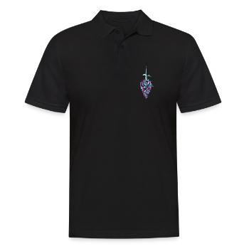 Tour Tokyo Skyline Japan - Polo Homme - noir - Devant - Kai (181cm)