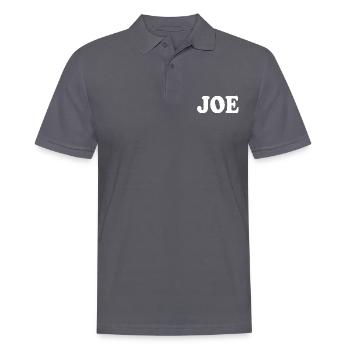 Joe - Männer Poloshirt - Anthrazit - Vorne - Nico (186cm)