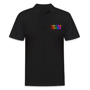 I love big cocks - Polo Homme - noir - Devant - Kai (181cm)
