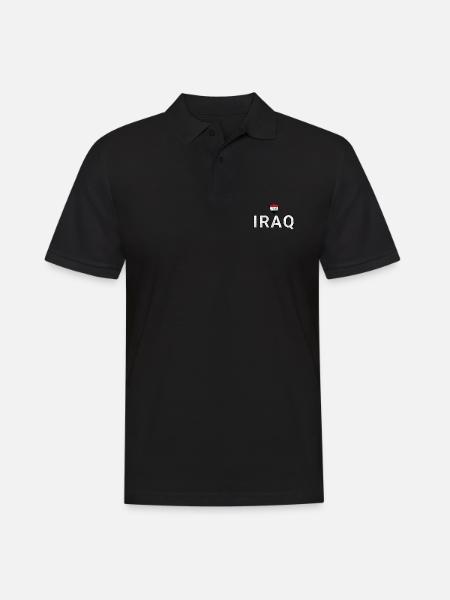 Irak - Polo Homme - noir
