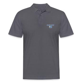 Uruguay - Männer Poloshirt - Anthrazit - Vorne - Nico (186cm)