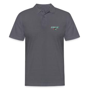 Jordanie - Polo Homme - charbon - Devant - Nico (186cm)