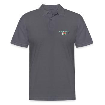 Madagascar - Polo Homme - charbon - Devant - Nico (186cm)