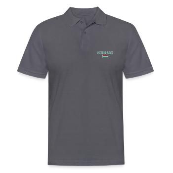 Hongrie - Polo Homme - charbon - Devant - Nico (186cm)