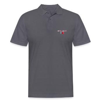 République de Maluku Selatan - Polo Homme - charbon - Devant - Nico (186cm)