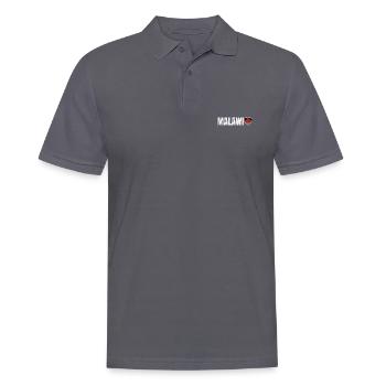 Malawi - Men's Polo Shirt - charcoal grey - Front - Nico (186cm)
