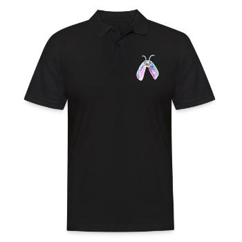 insekt biene - Männer Poloshirt - Schwarz - Vorne - Kai (181cm)