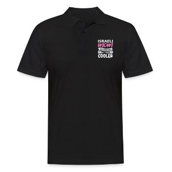 Israël - Polo Homme - noir - Devant - Kai (181cm)