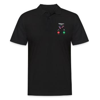 Malaisie - Polo Homme - noir - Devant - Kai (181cm)