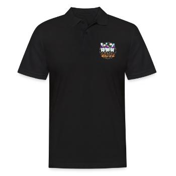 Zahn Zähne Zahnarzt Zahnmedizinische Angestellte - Männer Poloshirt - Schwarz - Vorne - Kai (181cm)