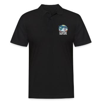 Zahn Zähne Zahnarzt Zahnmedizinische Angestellte - Männer Poloshirt - Schwarz - Vorne - Kai (181cm)