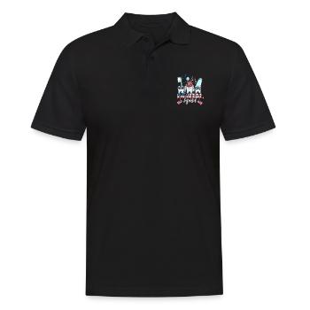 Zahn Zähne Zahnarzt Zahnmedizinische Angestellte - Männer Poloshirt - Schwarz - Vorne - Kai (181cm)