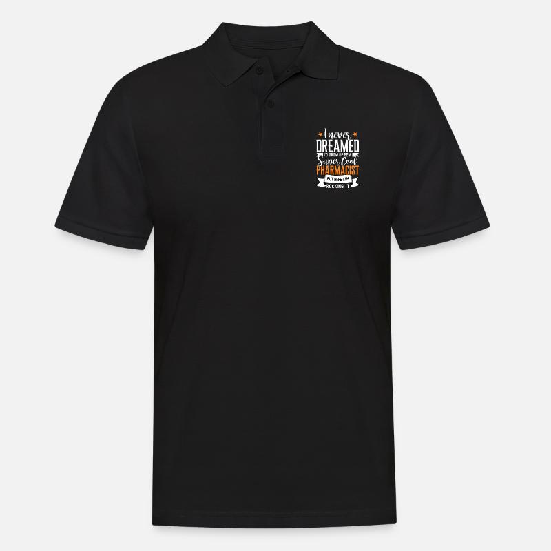 Apotheker - Männer Poloshirt - Schwarz